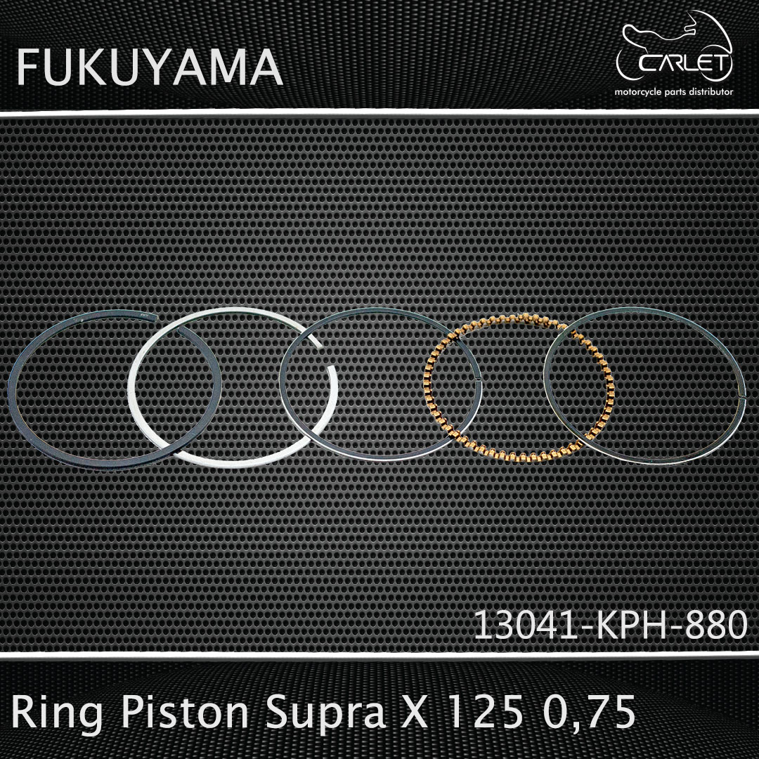 Fukuyama Ring Seher / Ring Piston Karisma / Kirana / Supra X 125 / FI